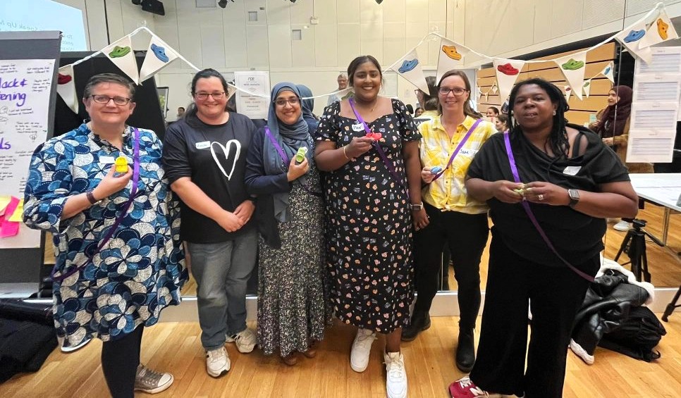 Community members from across Nottingham's diverse communities in conversation